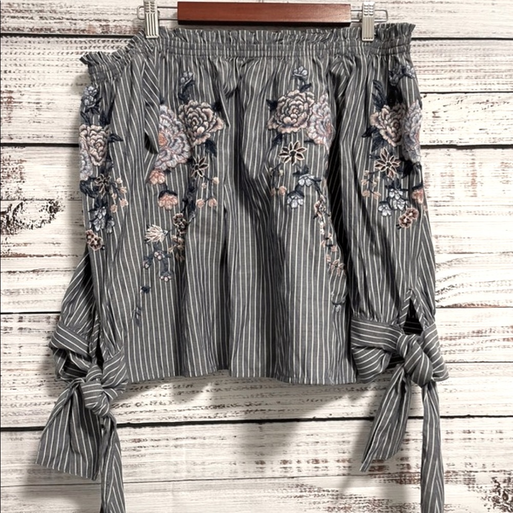 Boho off the shoulder top